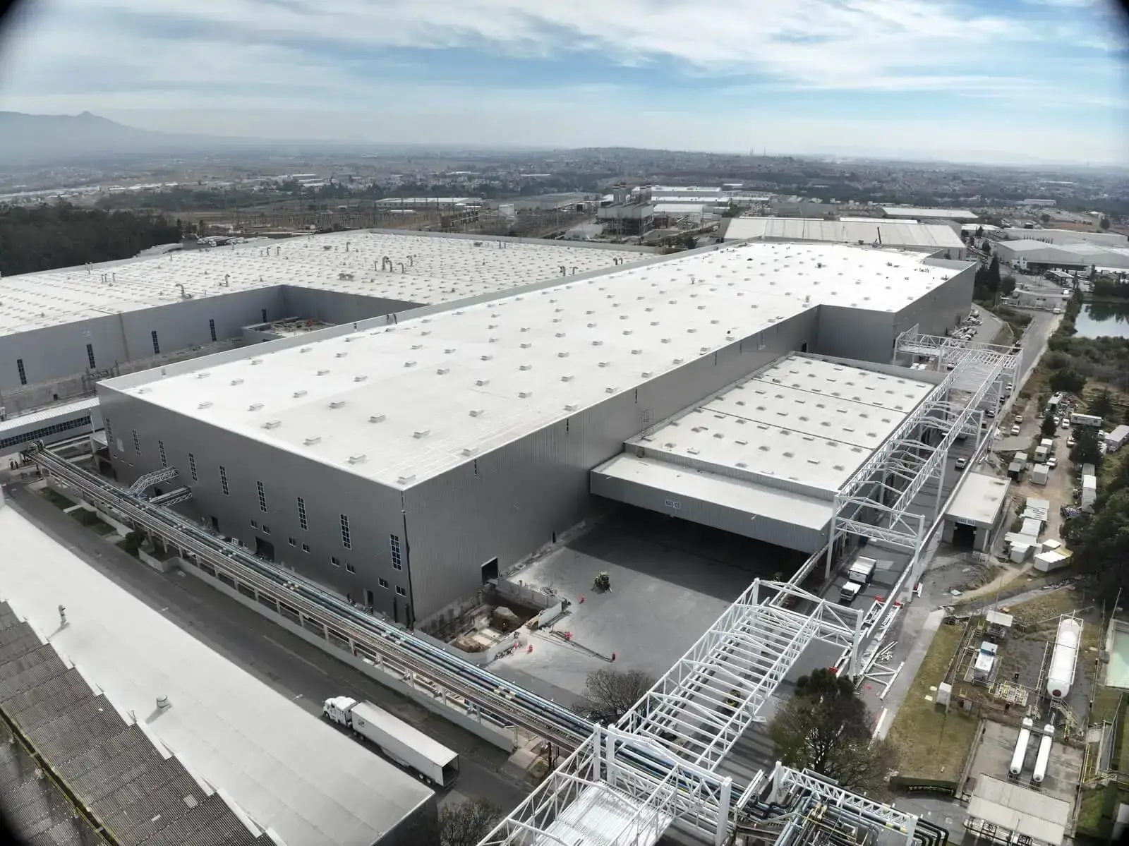 Supervisión construcción nueva planta de pintura